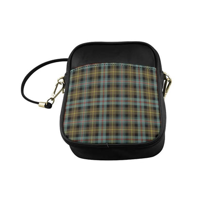 Farquharson Weathered Tartan Plaid Sling Bag