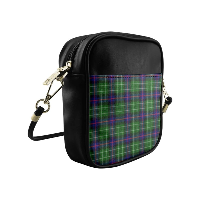 Leslie Hunting Tartan Plaid Sling Bag