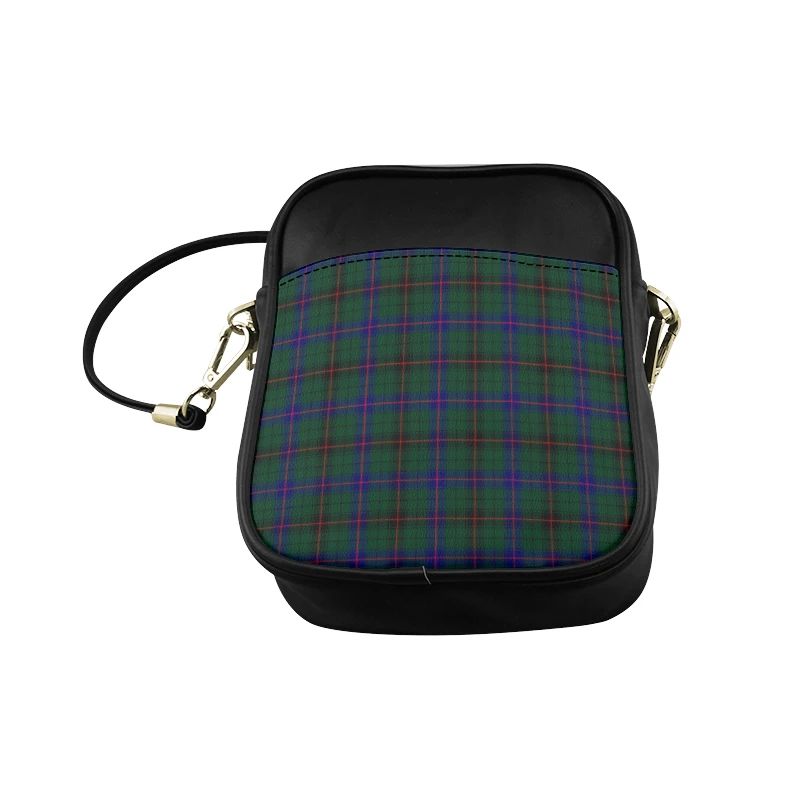 Davidson Modern Tartan Plaid Sling Bag