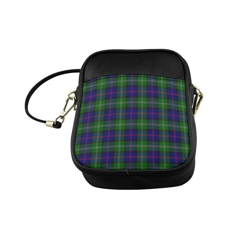 MacThomas Modern Tartan Plaid Sling Bag