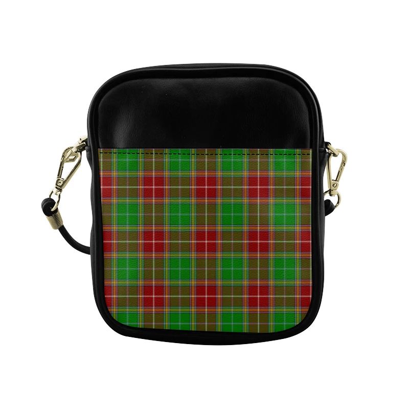 Baxter Modern Tartan Plaid Sling Bag