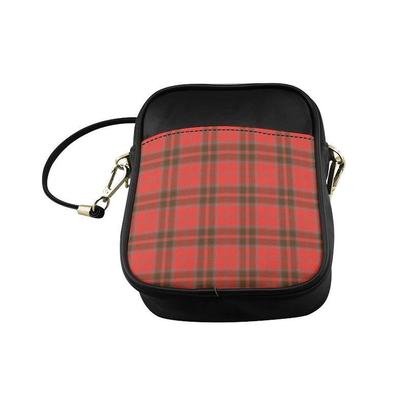 Grant Weathered Tartan Plaid Sling Bag