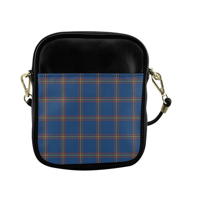 MacLaine of Loch Buie Hunting Ancient Tartan Plaid Sling Bag