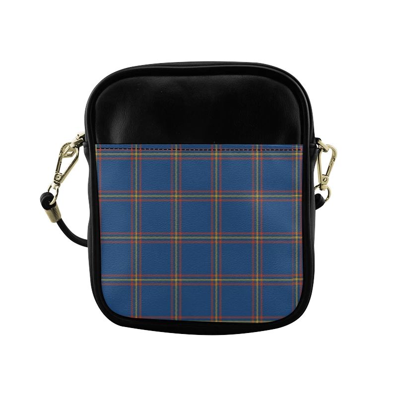 MacLaine of Loch Buie Hunting Ancient Tartan Plaid Sling Bag