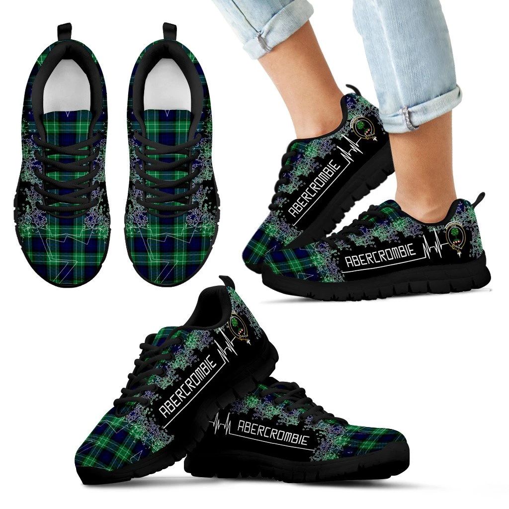 Abercrombie Tartan Sneaker Heartbeat Style