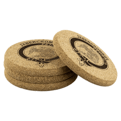 Abercrombie Tartan Round Cork Coaster