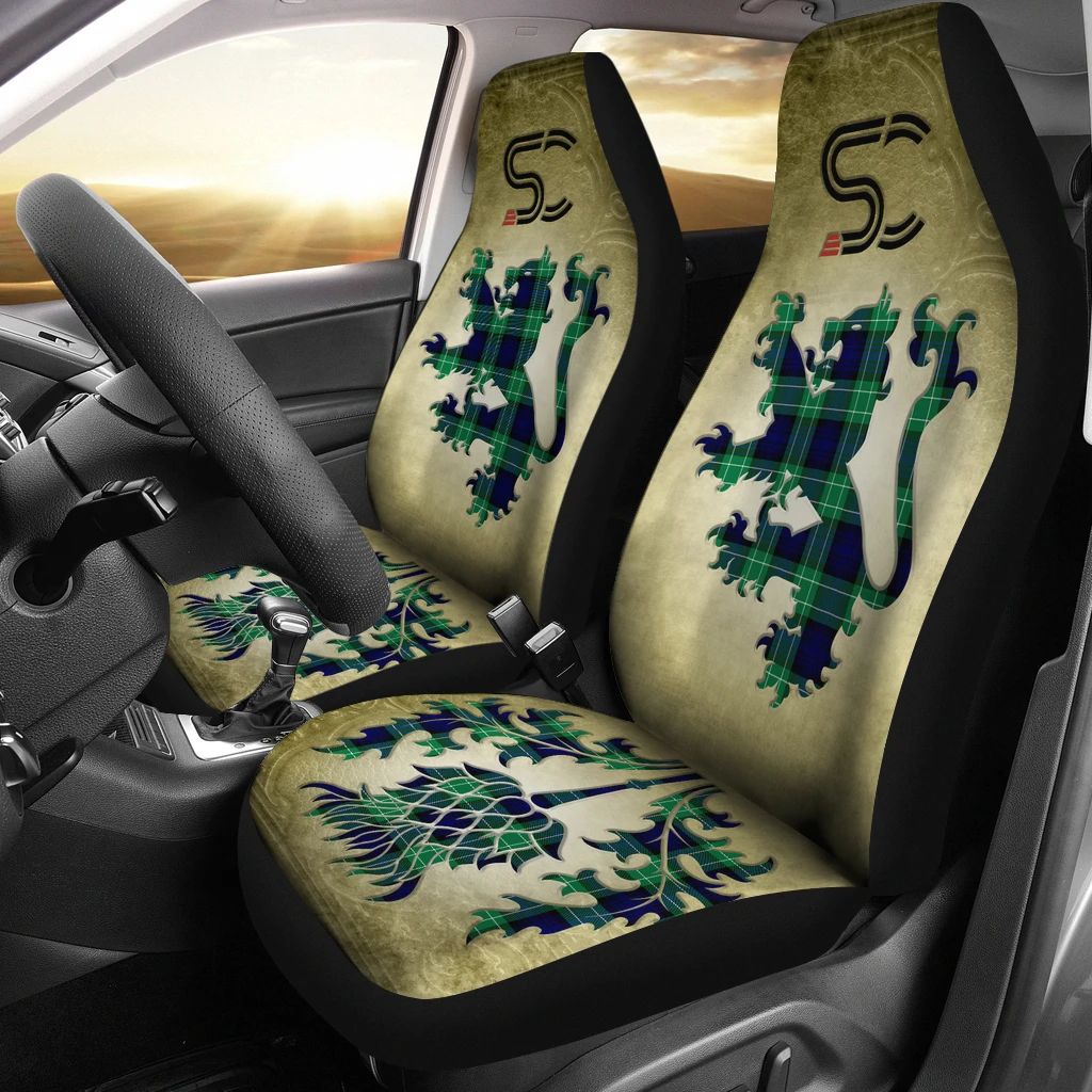 Abercrombie Tartan Car Seat Cover Thistle Special Style