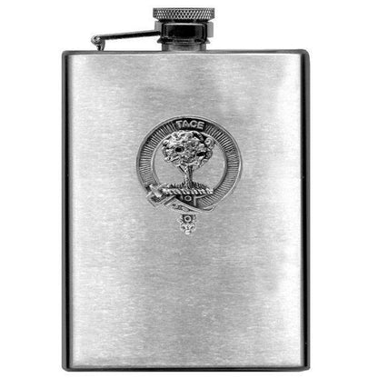 Abercrombie Tartan Badge Flask