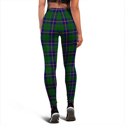 Carmichael Modern Tartan Plaid Legging