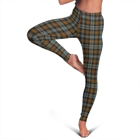 Gordon Weathered Tartan Plaid Legging