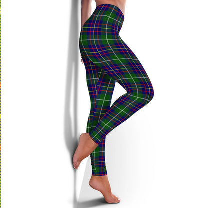 Inglis Modern Tartan Plaid Legging