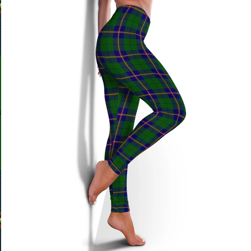 Carmichael Modern Tartan Plaid Legging