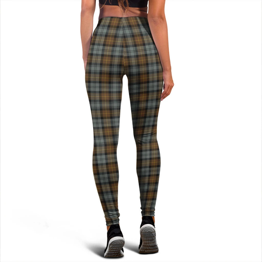 Gordon Weathered Tartan Plaid Legging