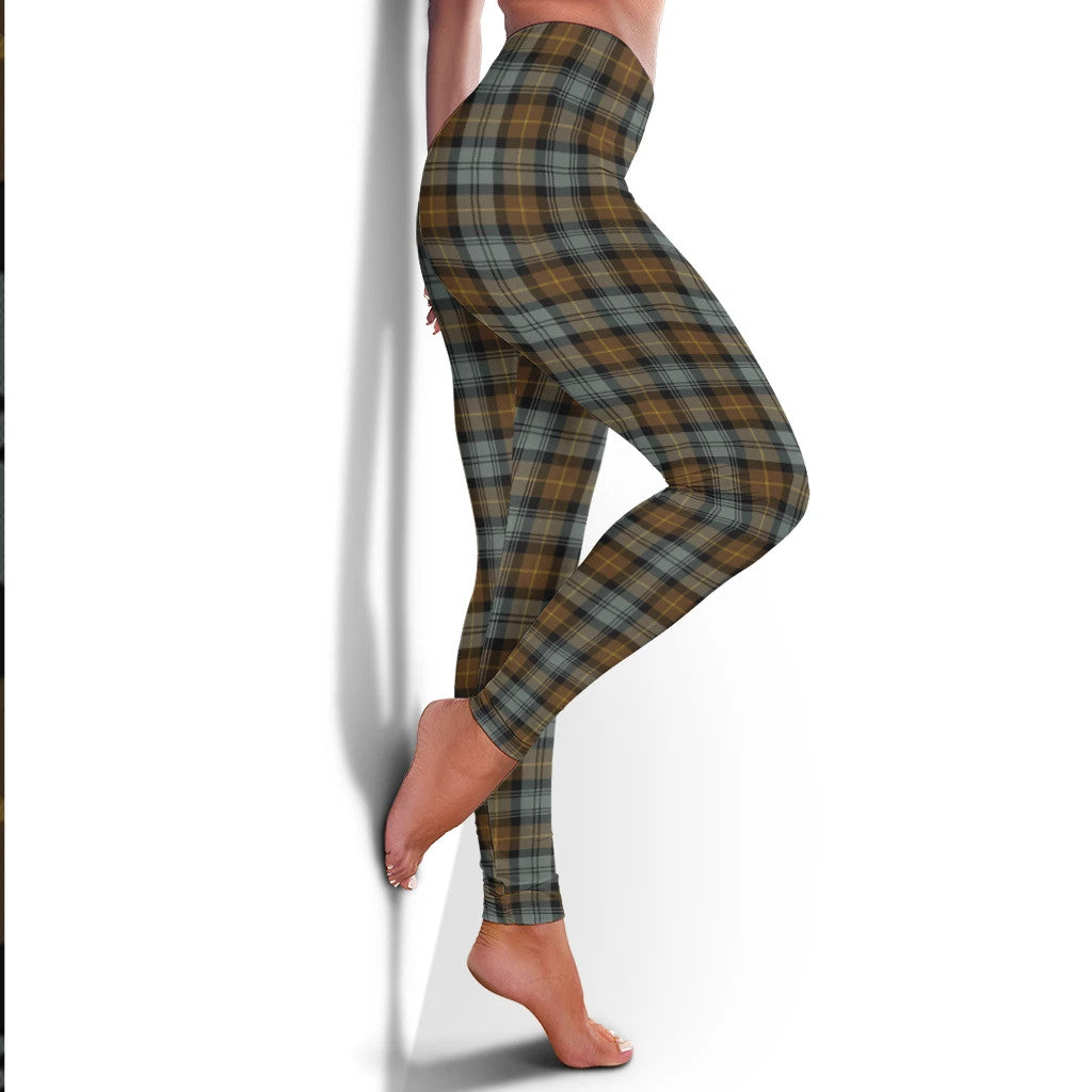 Gordon Weathered Tartan Plaid Legging