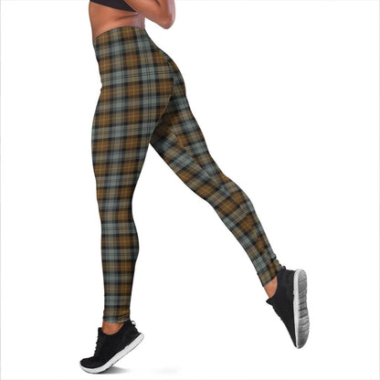 Gordon Weathered Tartan Plaid Legging