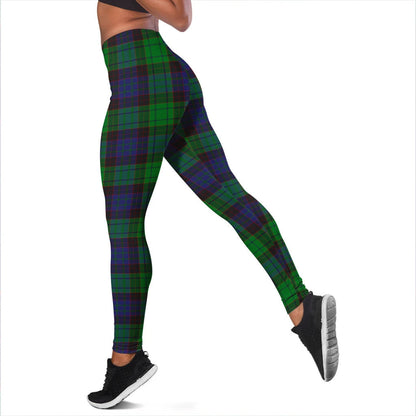 Stewart Old Modern Tartan Plaid Legging