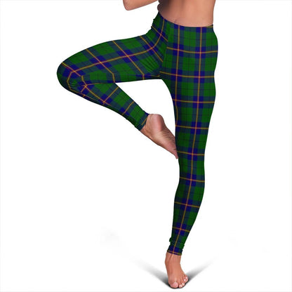 Carmichael Modern Tartan Plaid Legging