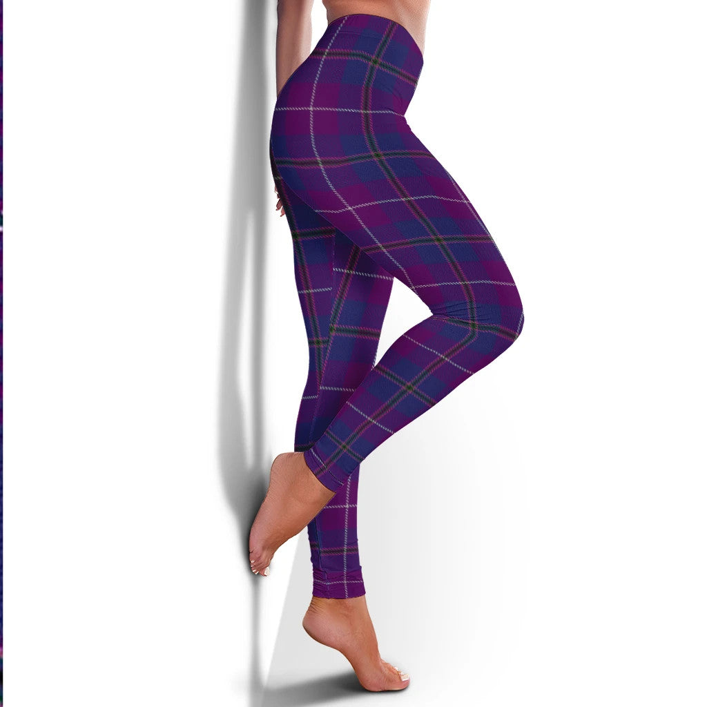 Pride of Glencoe Tartan Plaid Legging