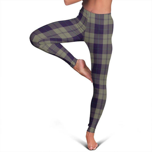 Cunningham Dress Blue Dancers Tartan Plaid Legging