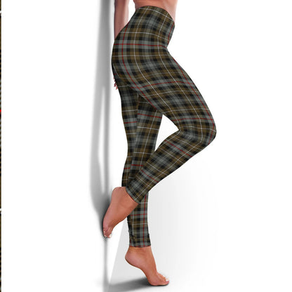 MacKenzie Weathered Tartan Plaid Legging