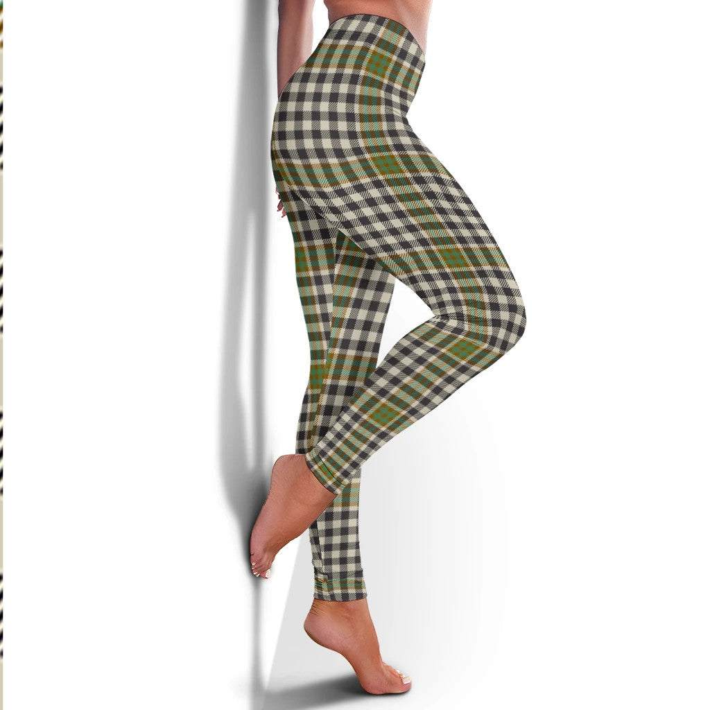 Burns Check Tartan Plaid Legging