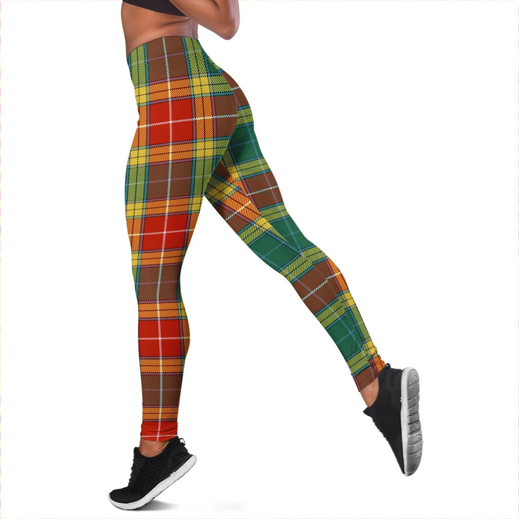 Buchanan Old Set Weathered Tartan Plaid Legging