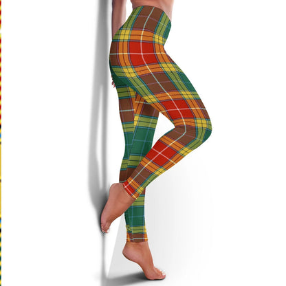 Buchanan Old Set Weathered Tartan Plaid Legging