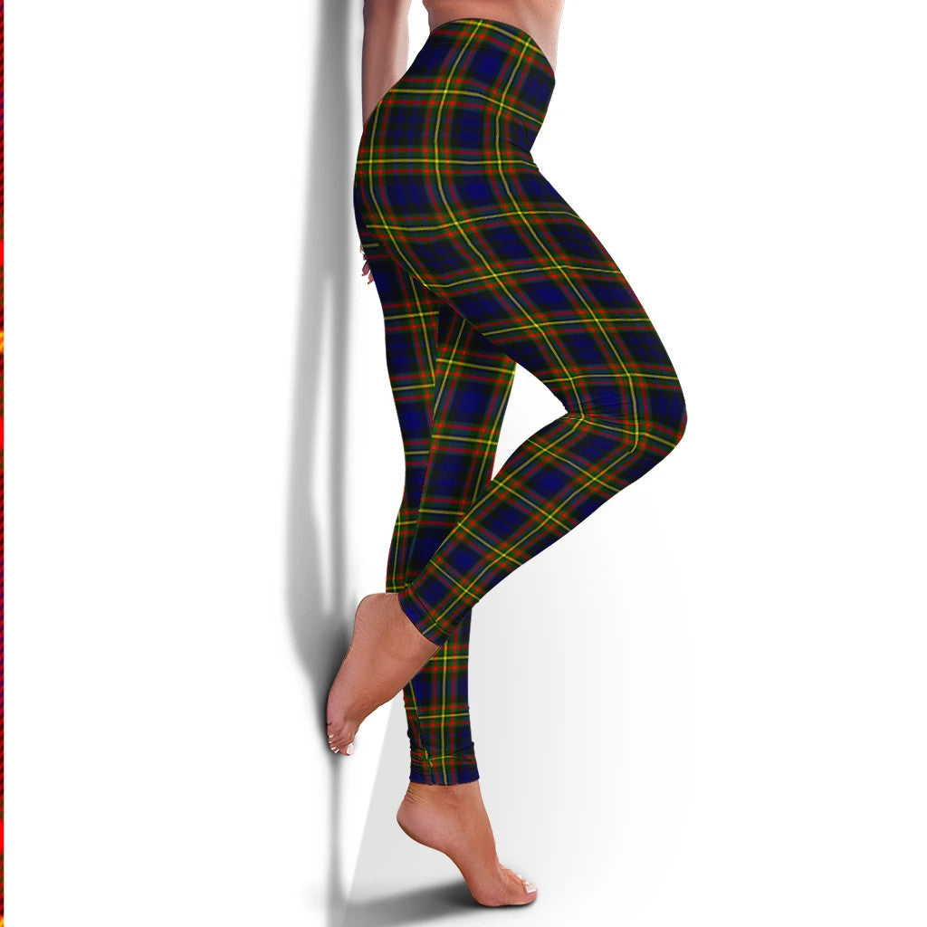 MacLellan Modern Tartan Plaid Legging