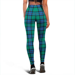 Flower Of Scotland Tartan Plaid Legging