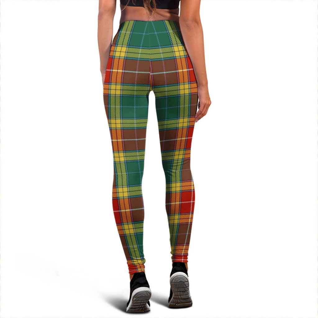 Buchanan Old Set Weathered Tartan Plaid Legging