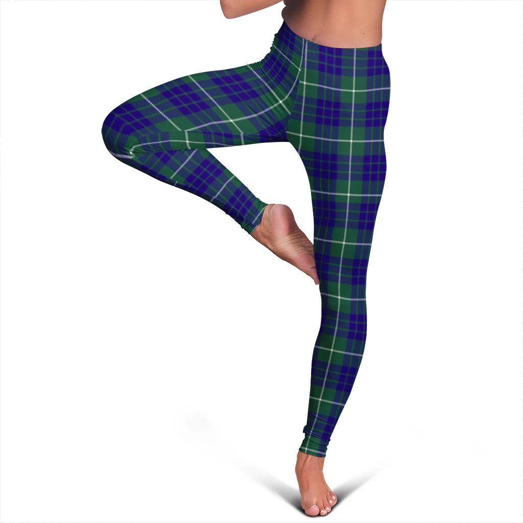 Hamilton Hunting Modern Tartan Plaid Legging