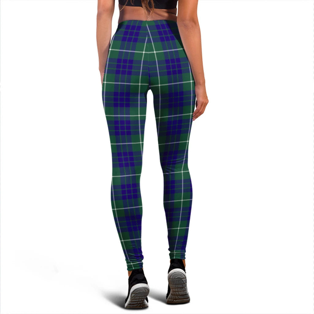 Hamilton Hunting Modern Tartan Plaid Legging