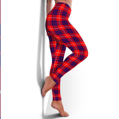 Hamilton Modern Tartan Plaid Legging