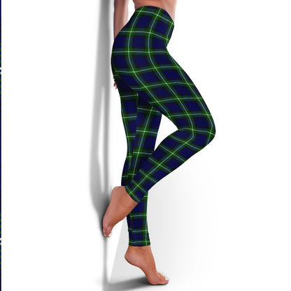 Lamont Modern Tartan Plaid Legging