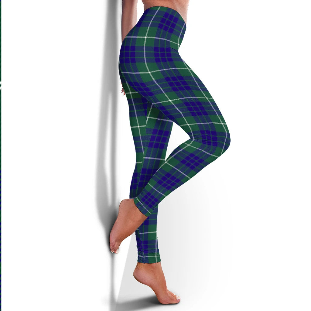 Hamilton Hunting Modern Tartan Plaid Legging