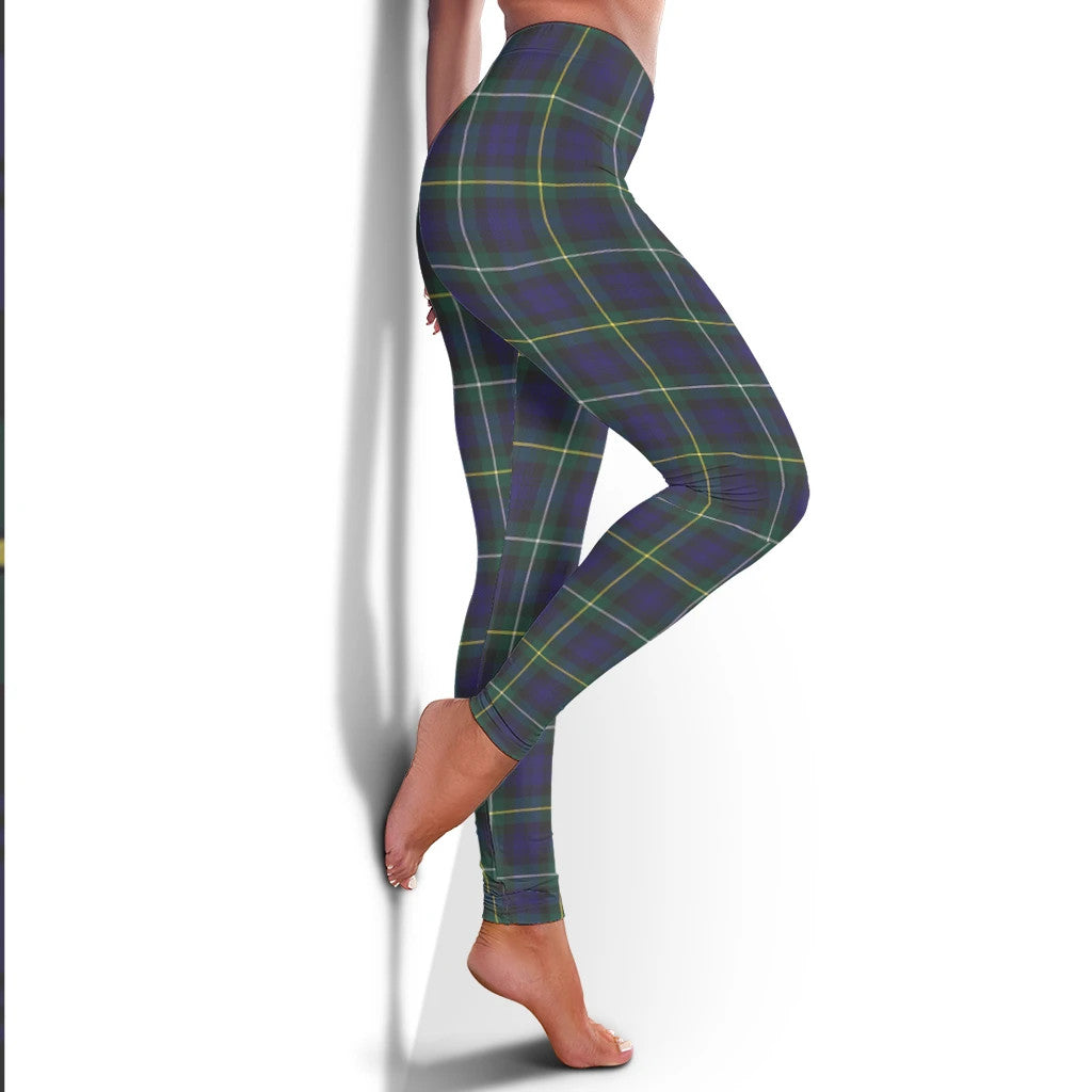 Campbell Argyll Modern Tartan Plaid Legging