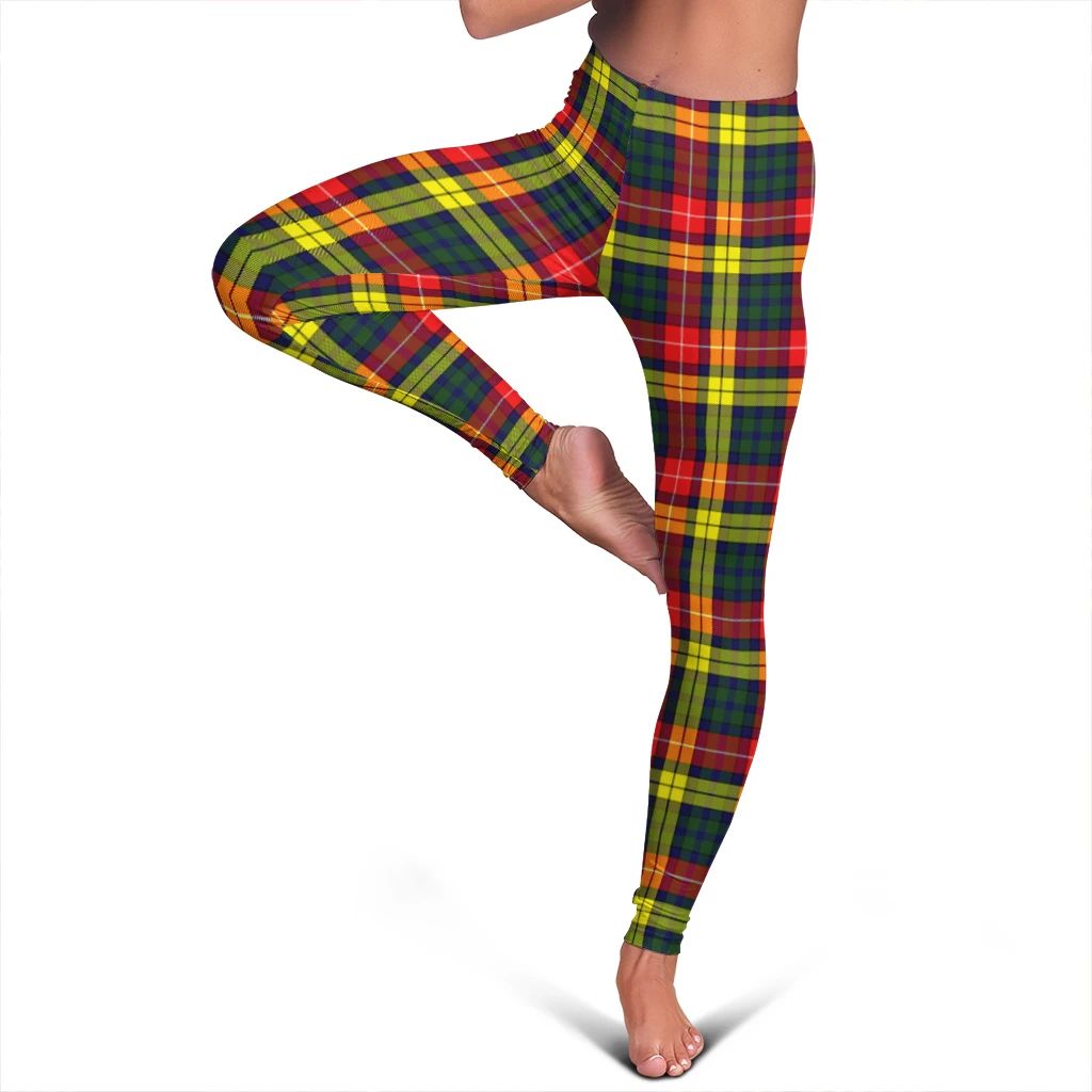 Buchanan Modern Tartan Plaid Legging