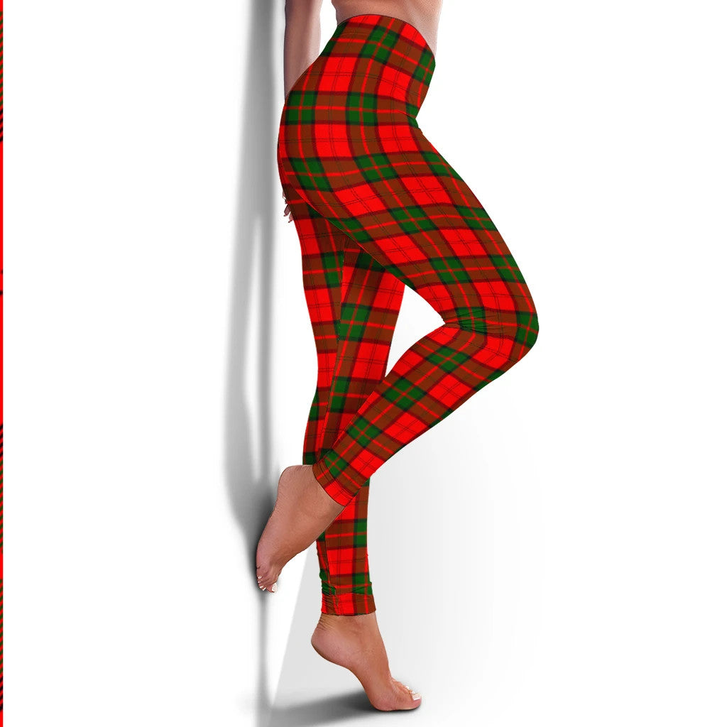 Dunbar Modern Tartan Plaid Legging