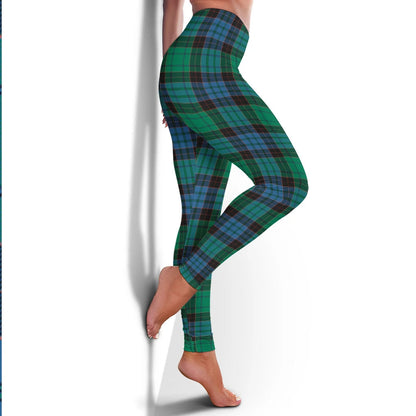 Stewart Old Ancient Tartan Plaid Legging