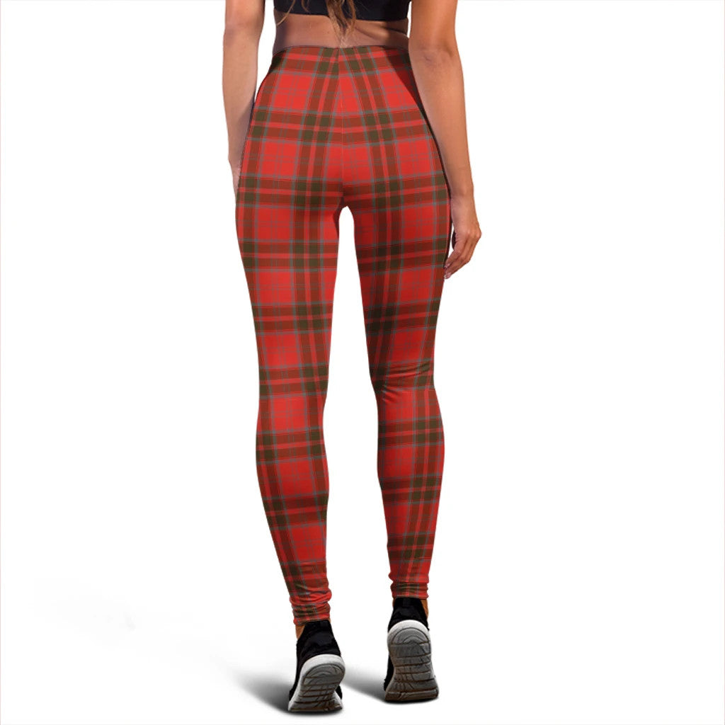 Grant Weathered Tartan Plaid Legging