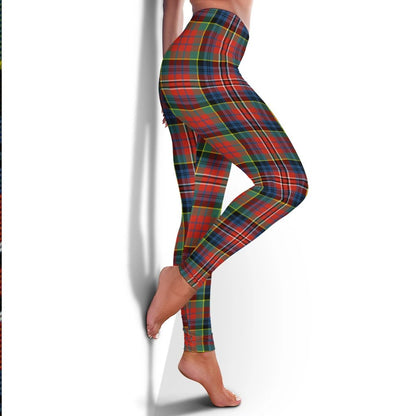 MacPherson Ancient Tartan Plaid Legging