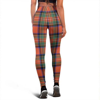 Stewart Royal Ancient Tartan Plaid Legging