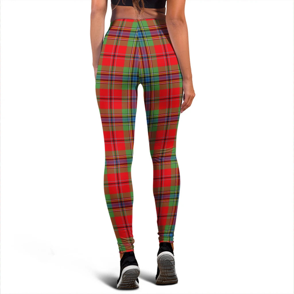 MacLean of Duart Modern Tartan Plaid Legging