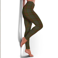 Gray Tartan Plaid Legging