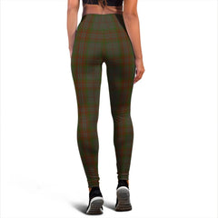 Gray Tartan Plaid Legging