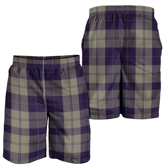 Cunningham Dress Blue Dancers Tartan Plaid Men's Shorts