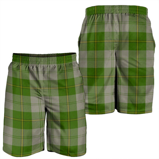 Cunningham Dress Green Dancers Tartan Plaid Men's Shorts