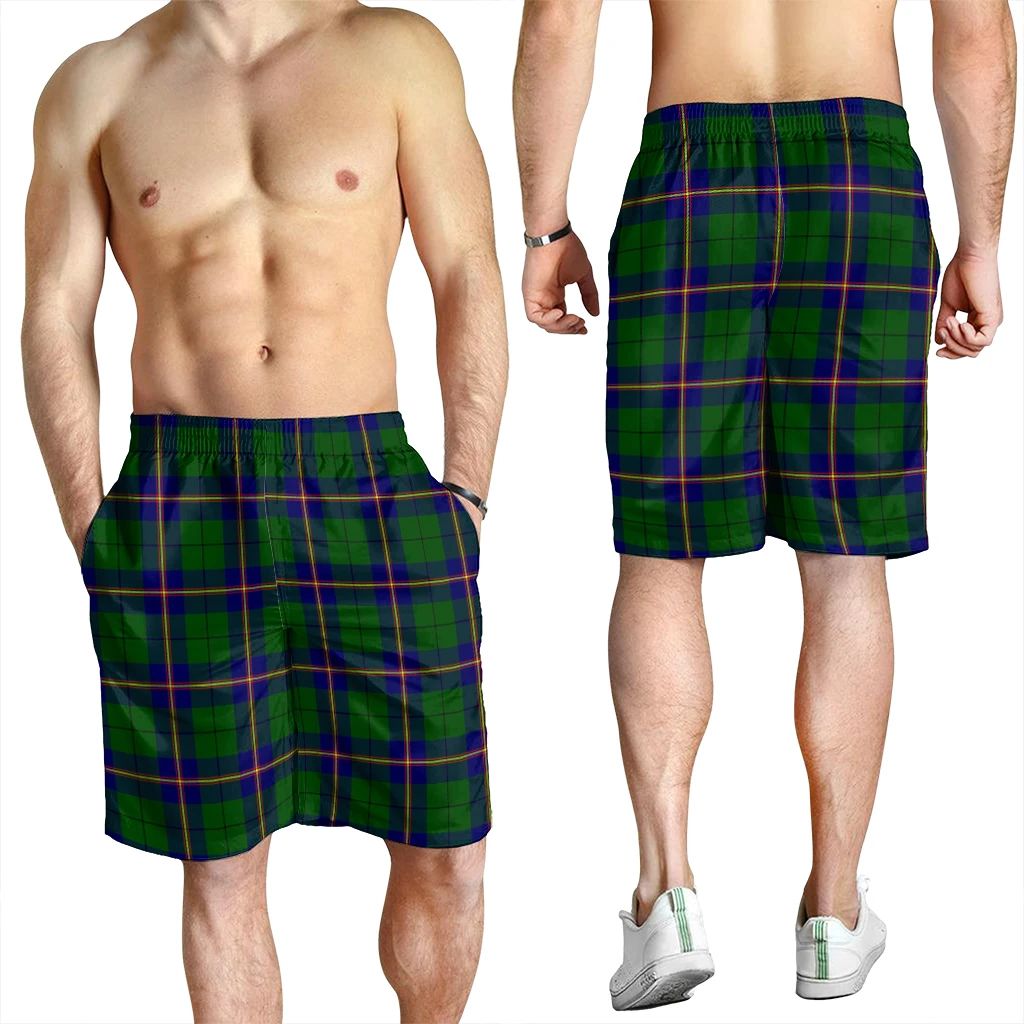 Carmichael Modern Tartan Plaid Men's Shorts