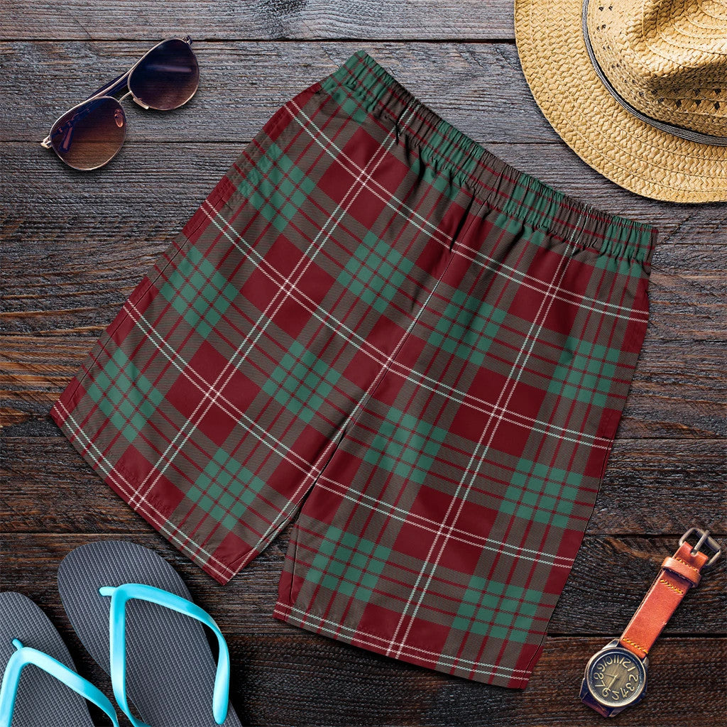 Crawford Modern Tartan Plaid Men's Shorts