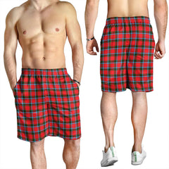 Sinclair Modern Tartan Plaid Men's Shorts